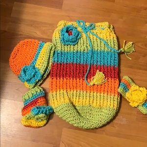 The Dyed Baby Cocoon Set